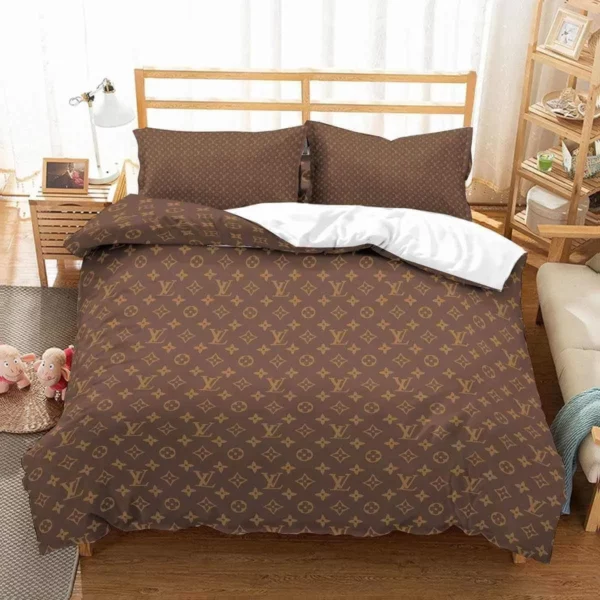 French Personalized Customized Logo Brand Bedding Set Home Decor Bedroom Bedspread Luxury