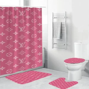 Louis Vuitton Bathroom Set Home Decor Luxury Fashion Brand Hypebeast Bath Mat