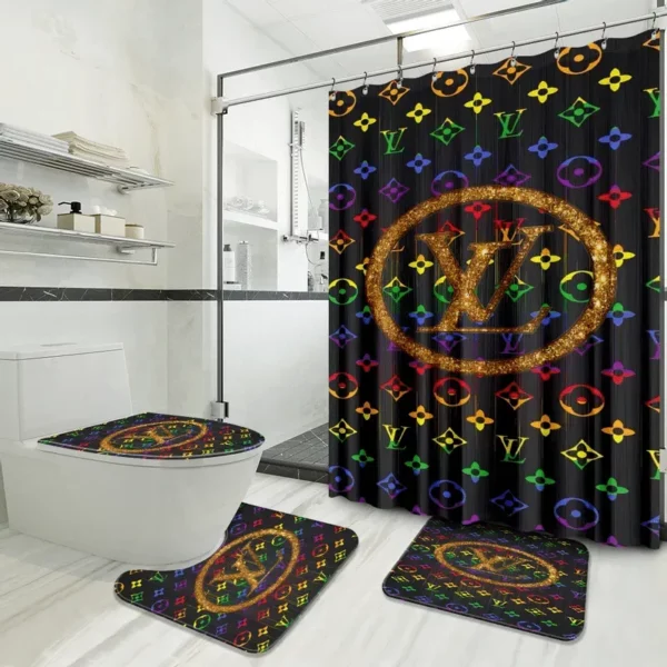 Louis Vuitton Bathroom Set Hypebeast Luxury Fashion Brand Home Decor Bath Mat