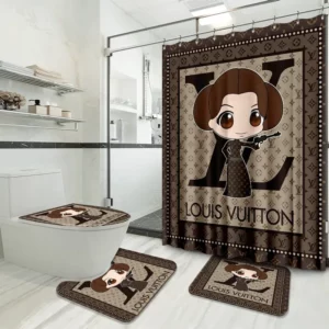 Louis Vuitton Bathroom Set Hypebeast Luxury Fashion Brand Bath Mat Home Decor