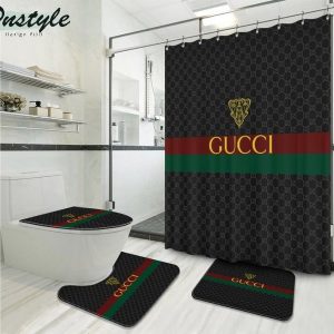 Gucci Gc Bathroom Set Bath Mat Home Decor Luxury Fashion Brand Hypebeast