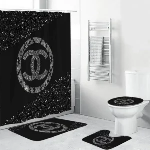 Chanel Bathroom Set Bath Mat Luxury Fashion Brand Hypebeast Home Decor