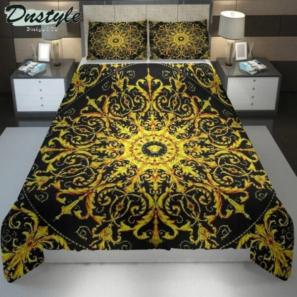 England Versace Logo Brand Bedding Set Home Decor Bedroom Luxury Bedspread