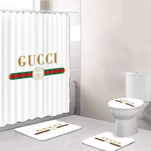 Gucci Bathroom Set Luxury Fashion Brand Hypebeast Home Decor Bath Mat