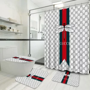 Gucci Bathroom Set Home Decor Luxury Fashion Brand Bath Mat Hypebeast