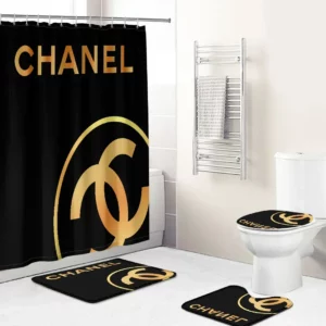 Chanel Bathroom Set Luxury Fashion Brand Bath Mat Home Decor Hypebeast