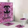 Chanel Bathroom Set Hypebeast Home Decor Luxury Fashion Brand Bath Mat