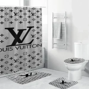 Louis Vuitton Bathroom Set Hypebeast Bath Mat Luxury Fashion Brand Home Decor