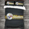 Nfl Pittsburgh Steelers Logo Type 59 Bedding Sets Sporty Bedroom Home Decor