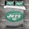 Nfl New York Jets Logo Type 64 Bedding Sets Sporty Bedroom Home Decor