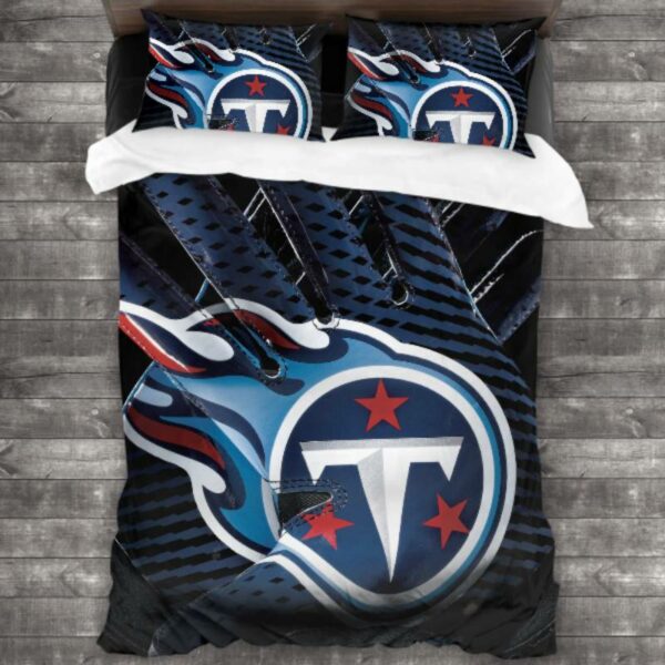 Tennessee Titans Logo Type 79 Bedding Sets Sporty Bedroom Home Decor