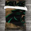 Carolina Panthers Logo Type 137 Bedding Sets Sporty Bedroom Home Decor