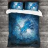 Detroit Lions Logo Type 146 Bedding Sets Sporty Bedroom Home Decor