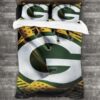 Green Bay Packers Logo Type 147 Bedding Sets Sporty Bedroom Home Decor