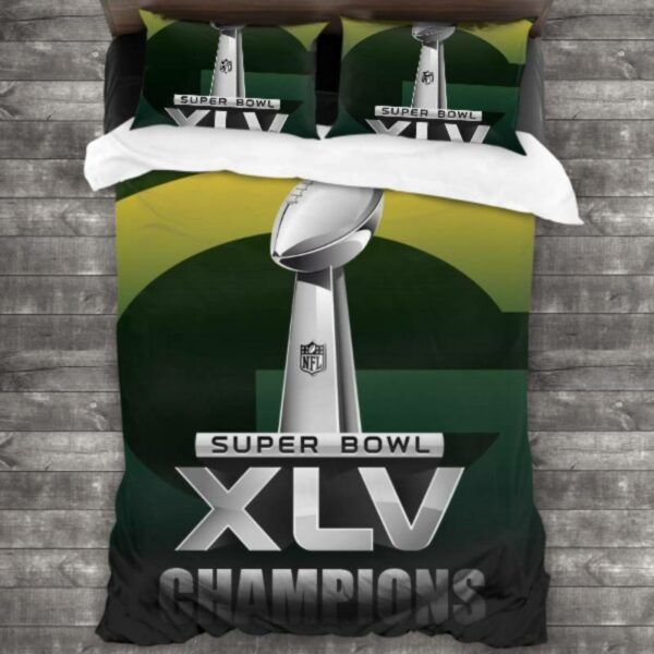 Green Bay Packers Logo Type 149 Bedding Sets Sporty Bedroom Home Decor