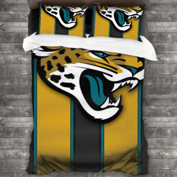 Jacksonville Jaguars Logo Type 150 Bedding Sets Sporty Bedroom Home Decor