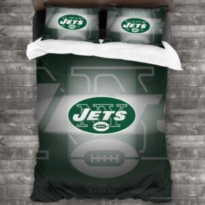 New York Jets Logo Type 156 Bedding Sets Sporty Bedroom Home Decor