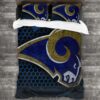 Los Angeles Rams Logo Type 162 Bedding Sets Sporty Bedroom Home Decor