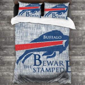 Nfl Buffalo Bills Logo Type 163 Bedding Sets Sporty Bedroom Home Decor