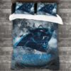 Nfl Carolina Panthers Logo Type 164 Bedding Sets Sporty Bedroom Home Decor