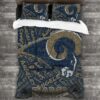 Los Angeles Rams Logo Type 165 Bedding Sets Sporty Bedroom Home Decor