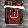 Nfl Cincinnati Bengals Logo Type 170 Bedding Sets Sporty Bedroom Home Decor