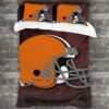 Nfl Cleveland Browns Logo Type 172 Bedding Sets Sporty Bedroom Home Decor