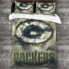 Nfl Green Bay Packers Logo Type 181 Bedding Sets Sporty Bedroom Home Decor