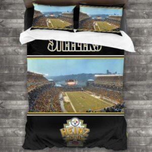 Nfl Pittsburgh Steelers Logo Type 188 Bedding Sets Sporty Bedroom Home Decor
