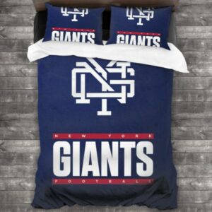 New York Giants Logo Type 236 Bedding Sets Sporty Bedroom Home Decor
