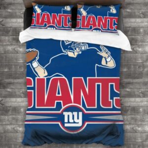 New York Giants Logo Type 239 Bedding Sets Sporty Bedroom Home Decor