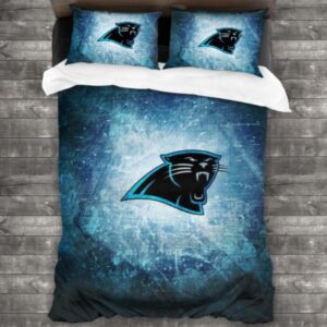 Nfl Carolina Panthers Logo Type 243 Bedding Sets Sporty Bedroom Home Decor