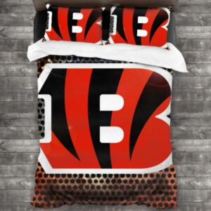 Nfl Cincinnati Bengals Logo Type 244 Bedding Sets Sporty Bedroom Home Decor