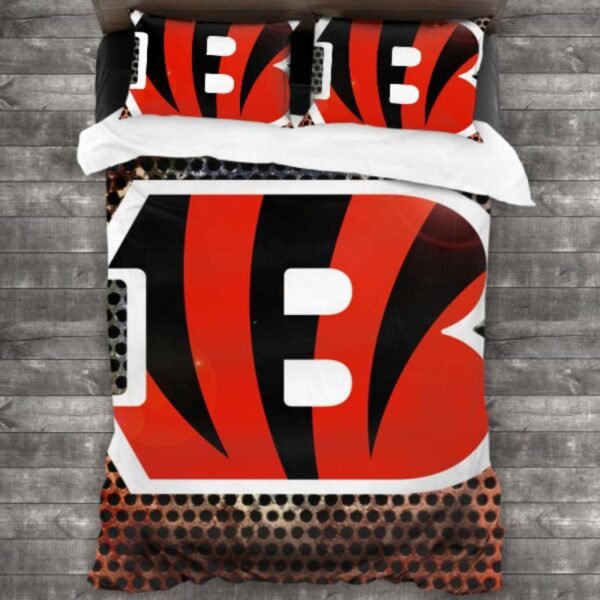 Nfl Cincinnati Bengals Logo Type 244 Bedding Sets Sporty Bedroom Home Decor