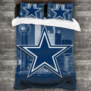 Nfl Dallas Cowboys Logo Type 245 Bedding Sets Sporty Bedroom Home Decor