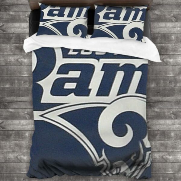 Nfl Los Angeles Rams Logo Type 249 Bedding Sets Sporty Bedroom Home Decor