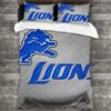 Nfl Detroit Lions Logo Type 251 Bedding Sets Sporty Bedroom Home Decor