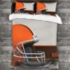 Nfl Cleveland Browns Logo Type 254 Bedding Sets Sporty Bedroom Home Decor