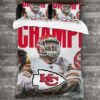 Nfl Kansas City Chiefs Logo Type 257 Bedding Sets Sporty Bedroom Home Decor