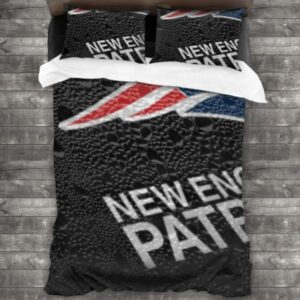 Nfl New England Patriots Logo Type 259 Bedding Sets Sporty Bedroom Home Decor