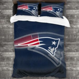 Nfl New England Patriots Logo Type 262 Bedding Sets Sporty Bedroom Home Decor