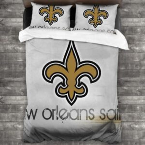Nfl New Orleans Saints Logo Type 268 Bedding Sets Sporty Bedroom Home Decor