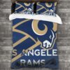 Nfl Los Angeles Rams Logo Type 324 Bedding Sets Sporty Bedroom Home Decor