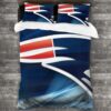 Nfl New England Patriots Logo Type 326 Bedding Sets Sporty Bedroom Home Decor