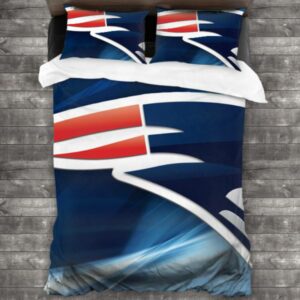 Nfl New England Patriots Logo Type 326 Bedding Sets Sporty Bedroom Home Decor