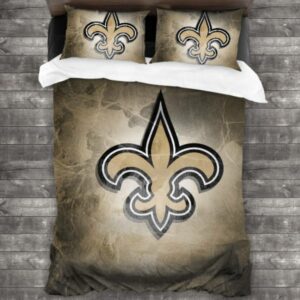 Nfl New Orleans Saints Logo Type 331 Bedding Sets Sporty Bedroom Home Decor