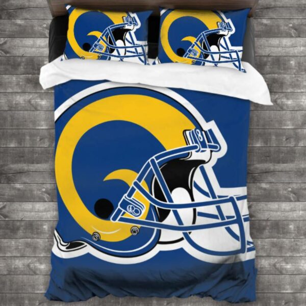 Los Angeles Rams Logo Type 376 Bedding Sets Sporty Bedroom Home Decor