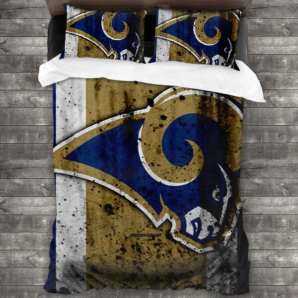 Los Angeles Rams Logo Type 378 Bedding Sets Sporty Bedroom Home Decor