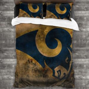 Los Angeles Rams Logo Type 379 Bedding Sets Sporty Bedroom Home Decor
