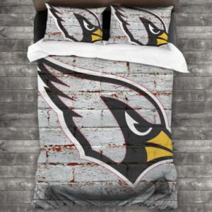 Nfl Arizona Cardinals Logo Type 412 Bedding Sets Sporty Bedroom Home Decor